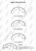 MAZDA AC253323ZA Brake Shoe Set